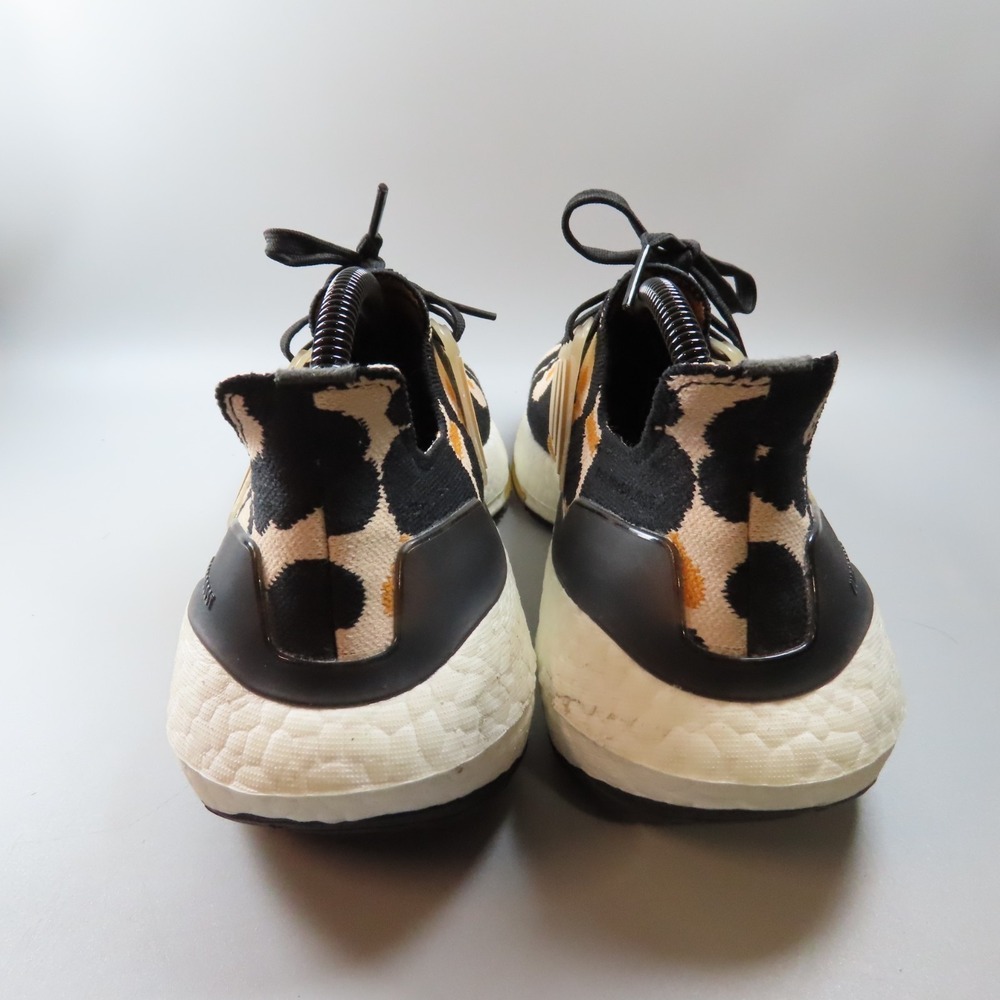 Adidas x Marimekko Unikko ULTRABOOST 21 Womens 8.5 Black Blush Gold Running - Picture 4 of 9